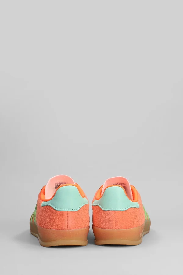 Gazelle Indoor Sneakers In Orange Suede - Image 4