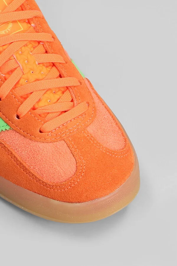 Gazelle Indoor Sneakers In Orange Suede - Image 5