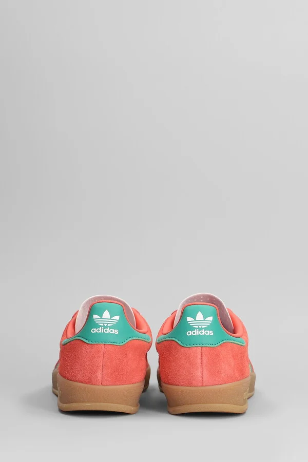 Gazelle Indoor Sneakers In Red Suede - Image 4
