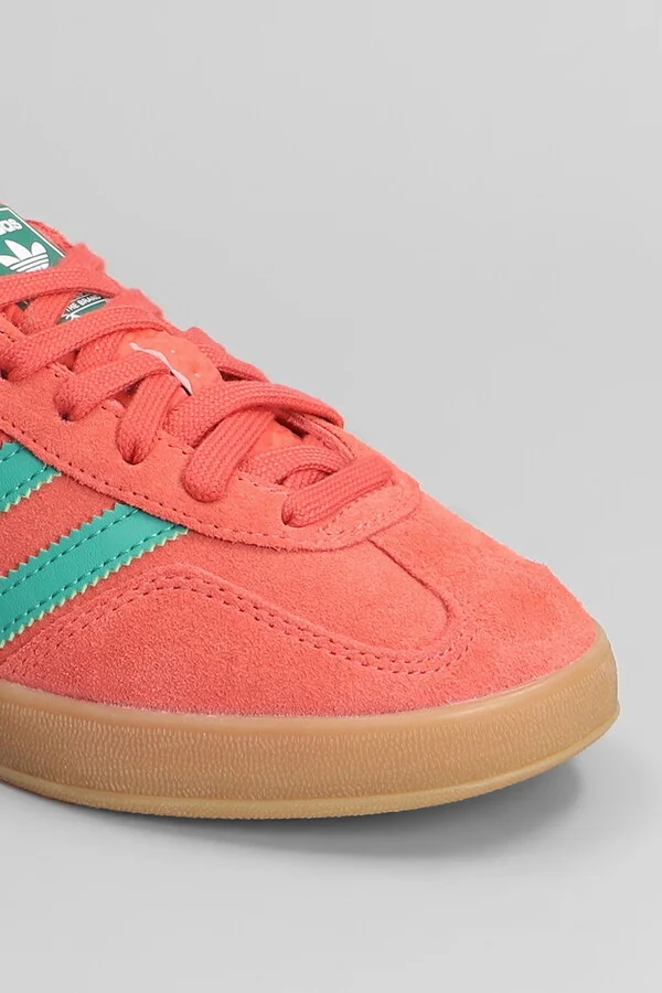 Gazelle Indoor Sneakers In Red Suede - Image 5