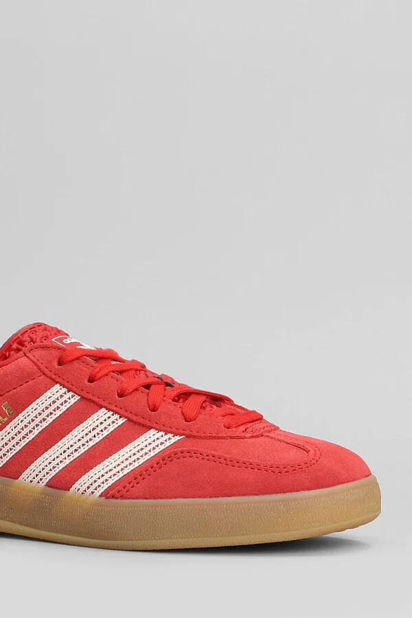 Gazelle Indoor Sneakers In Red Suede - Image 5