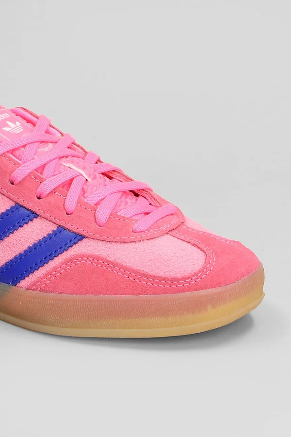 Gazelle Indoor Sneakers In Rose-pink Suede - Image 5