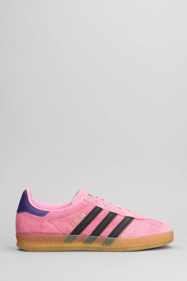 Gazelle Indoor Sneakers In Rose-pink Suede