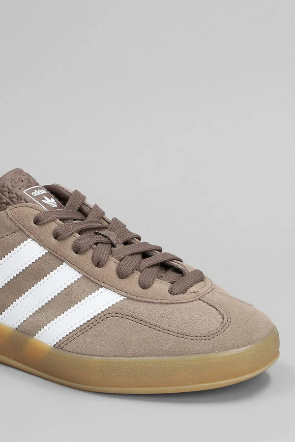 Gazelle Indoor Sneakers In Taupe Suede - Image 5