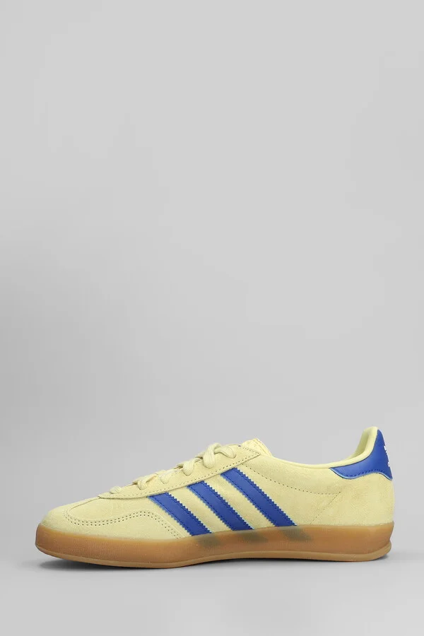 Gazelle Indoor Sneakers In Yellow Suede - Image 3