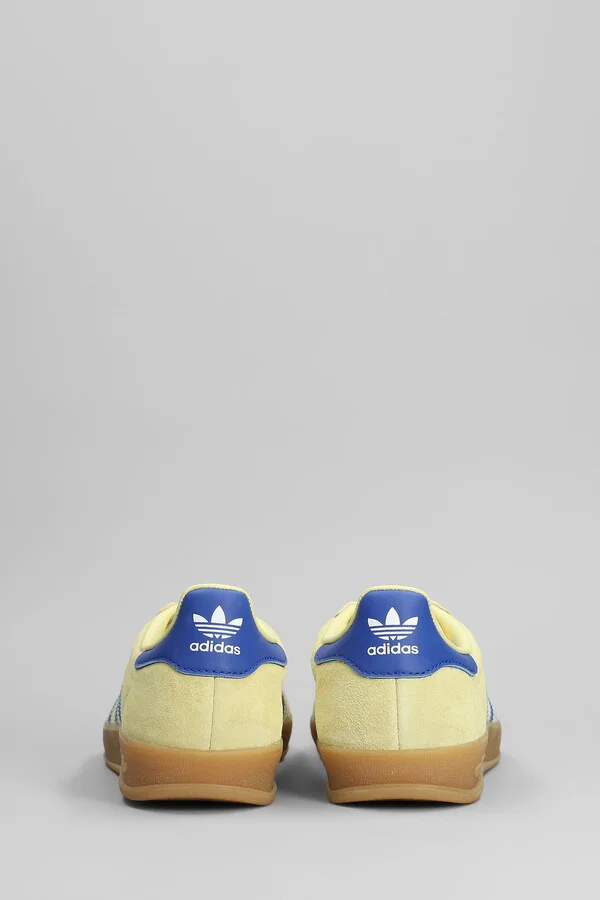 Gazelle Indoor Sneakers In Yellow Suede - Image 4