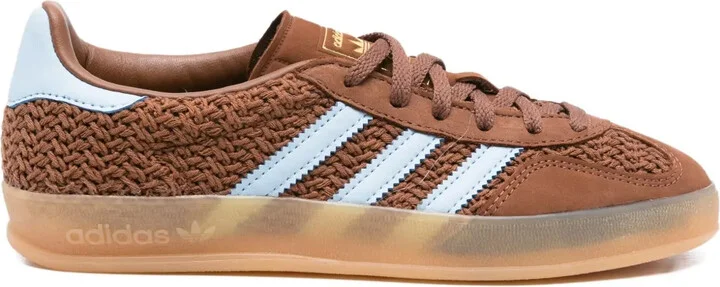 Gazelle leather sneakers