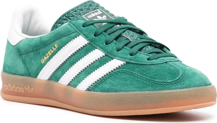 Gazelle logo-appliqué suede sneakers - Image 2