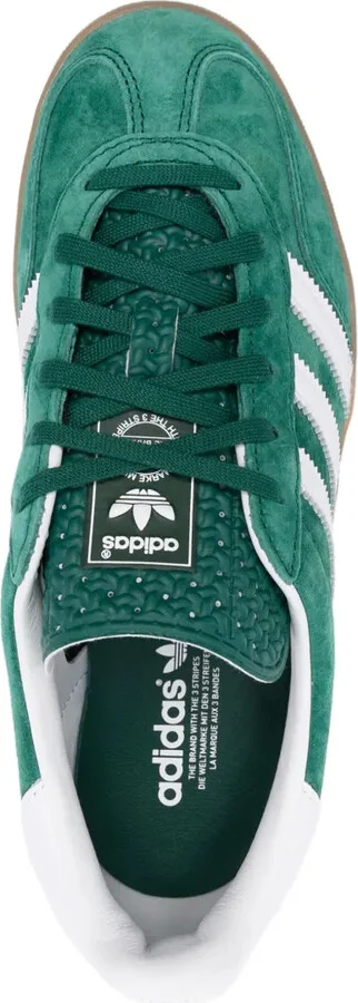 Gazelle logo-appliqué suede sneakers - Image 4