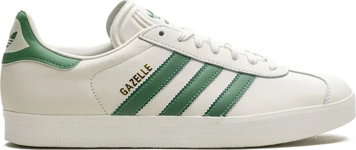 Gazelle "Off White/Green" sneakers