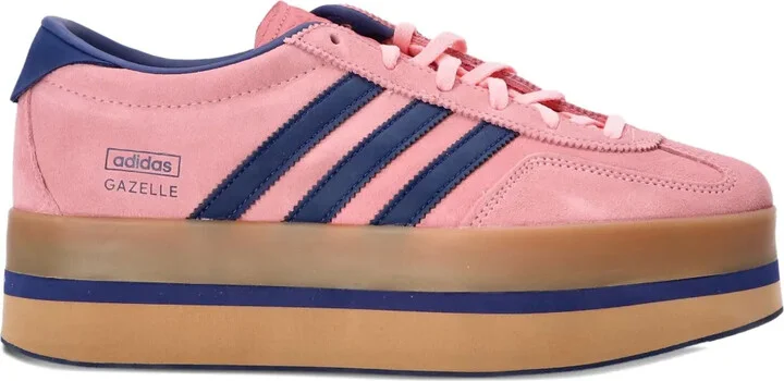 Gazelle Stack platform 3-stripes sneakers