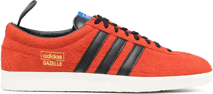 Gazelle suede flat sneakers