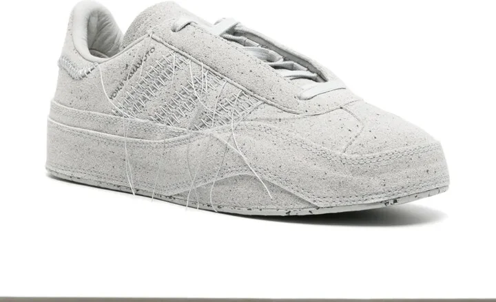 Gazelle suede lace-up sneakers - Image 2