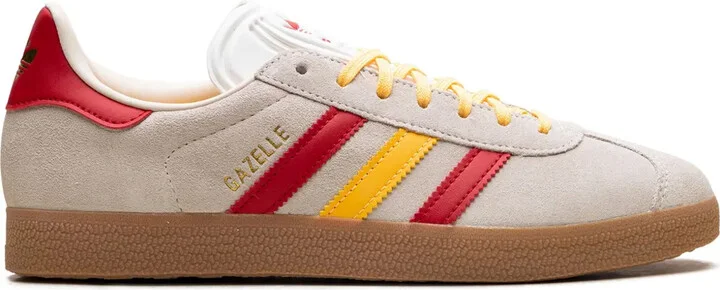 Gazelle "White/Spark/Scarlet" sneakers