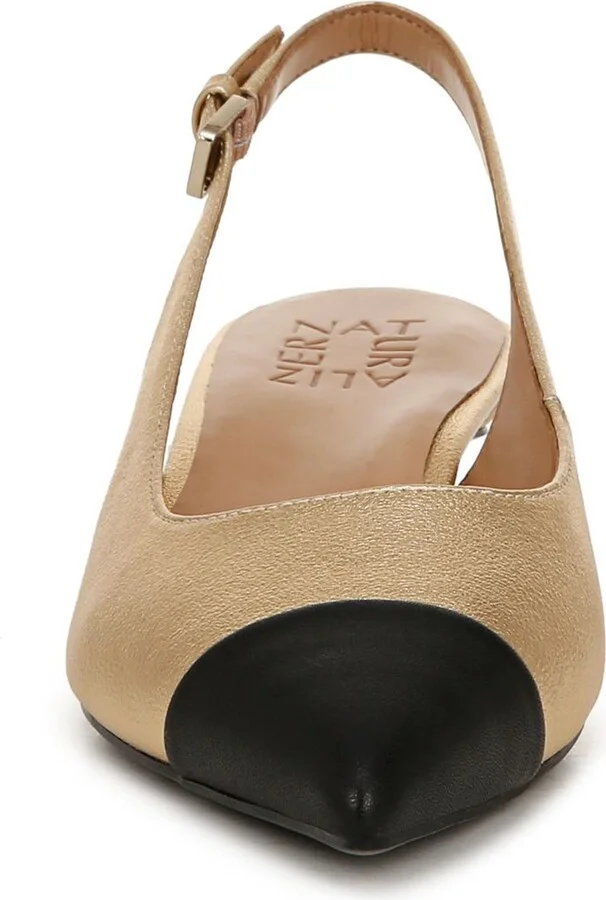 Gazing Kitten Heel Slingback Pump - Image 3