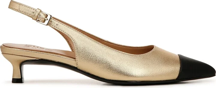 Gazing Kitten Heel Slingback Pump - Image 5