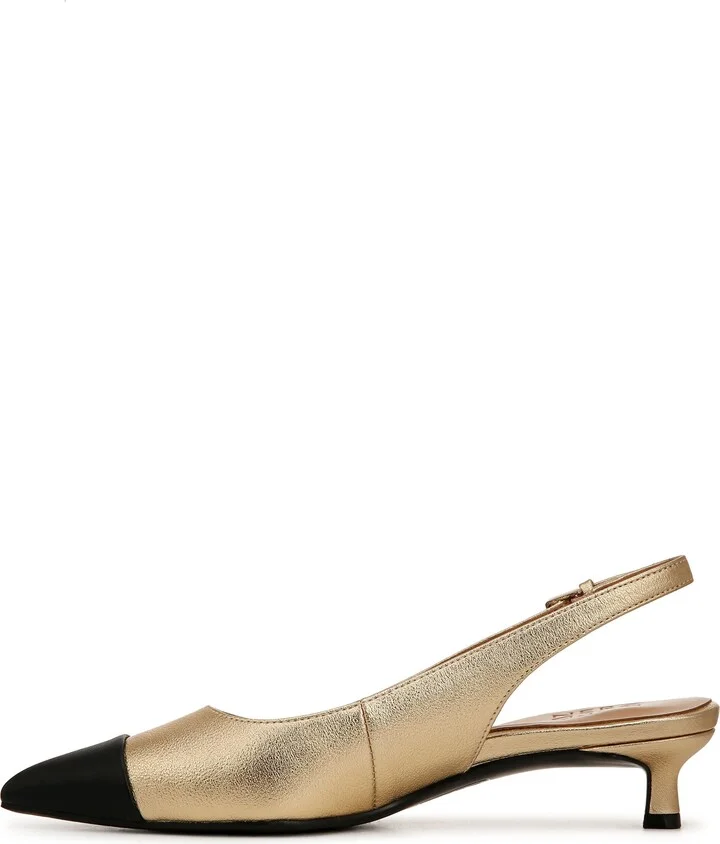 Gazing Kitten Heel Slingback Pump - Image 9