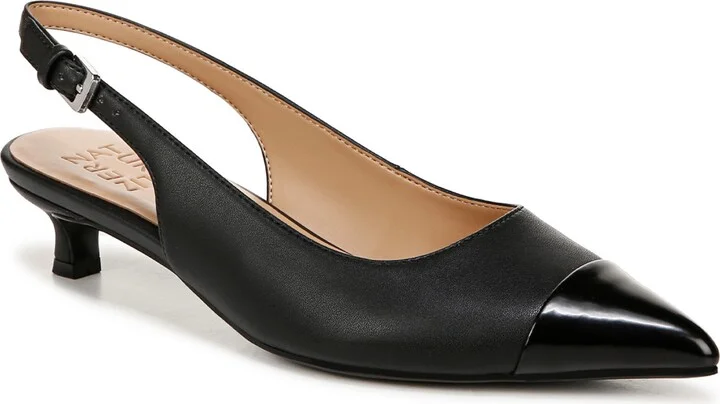 BLACK FAUX LEATHER
