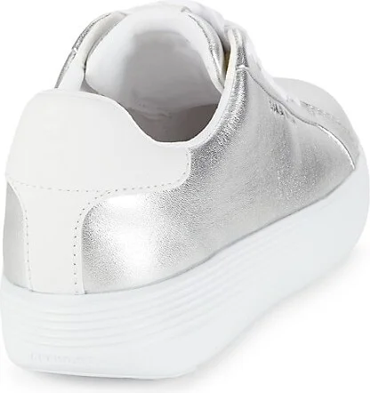 GC Joy Metallic Leather Sneakers - Image 3