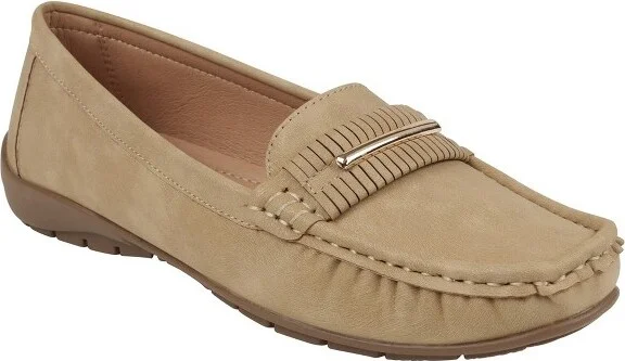 GC Shoes Madder Tan Hardware Flats