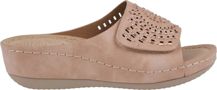 Gc Shoes Women's Adrina Embellished Wedge Sandals - Image 2