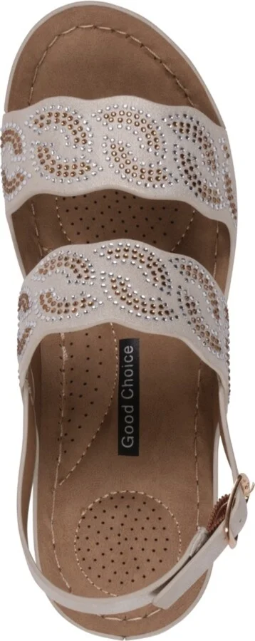 Gc Shoes Women's Alexia Embellished Wedge Sandals - Image 4