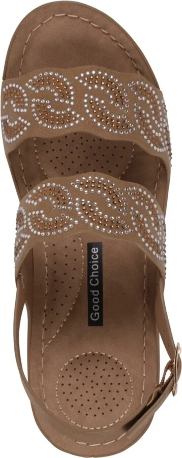 Gc Shoes Women's Alexia Embellished Wedge Sandals - Image 8