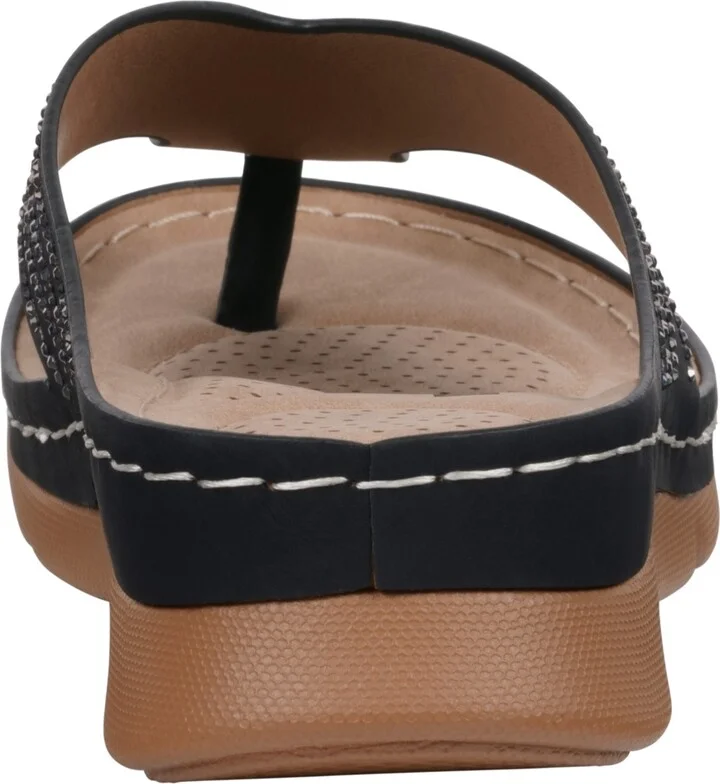 Gc Shoes Women's Amari Flower Thong Flat Sandals - Image 3