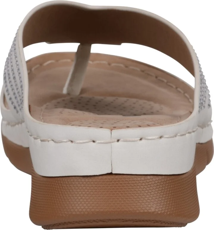 Gc Shoes Women's Amari Flower Thong Flat Sandals - Image 7