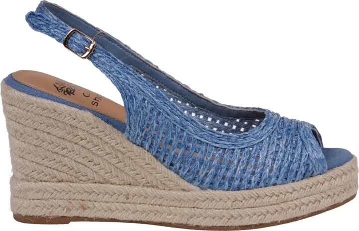 Gc Shoes Women's Amira Woven Espadrille Wedge Sandals - Image 2