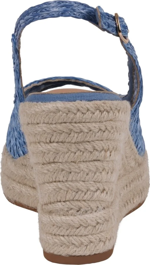 Gc Shoes Women's Amira Woven Espadrille Wedge Sandals - Image 3