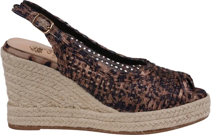 Gc Shoes Women's Amira Woven Espadrille Wedge Sandals - Image 6
