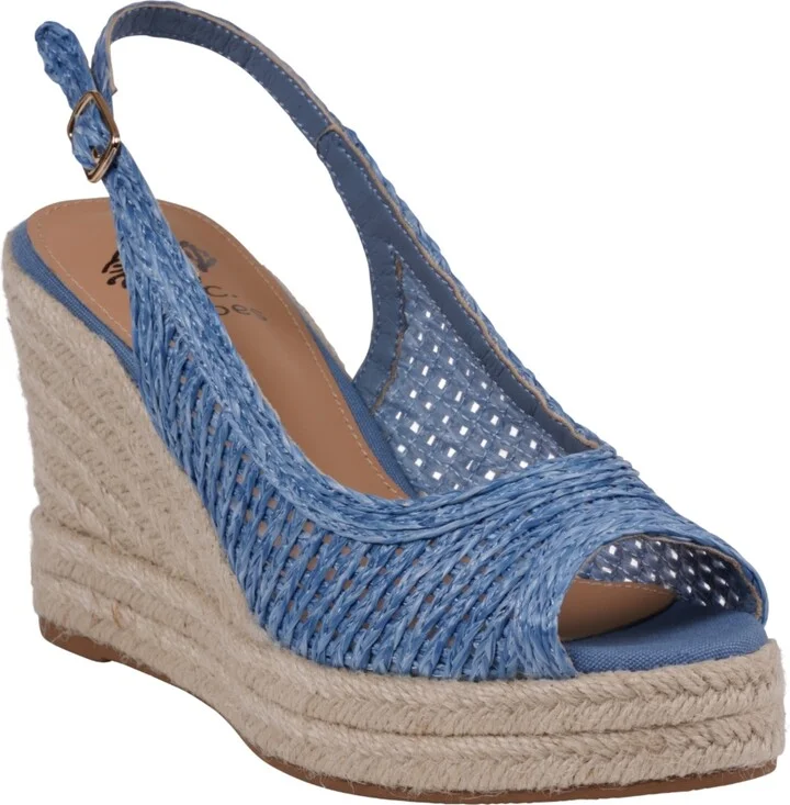 Gc Shoes Women's Amira Woven Espadrille Wedge Sandals