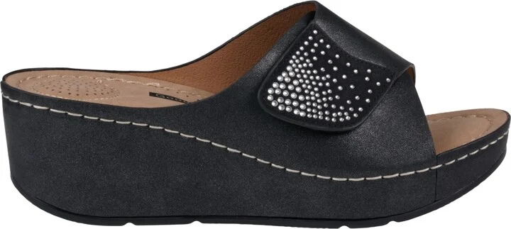Gc Shoes Women's Annora Embellished Wedge Sandals - Image 10