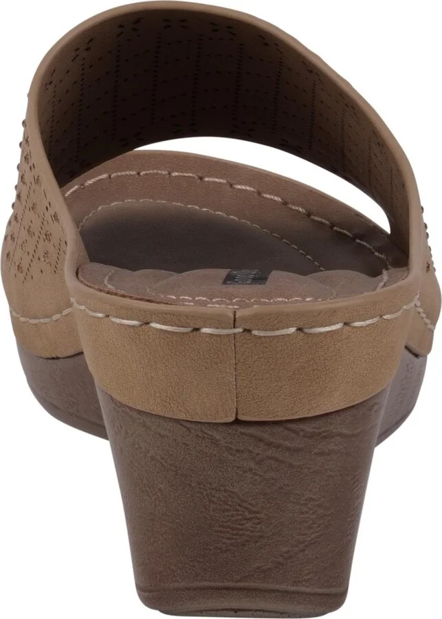 Gc Shoes Women's Atlanta Studded Comfort Wedge Sandals - Image 11