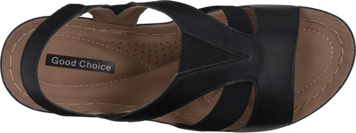Gc Shoes Women's Banks Cut Out Slingback Wedge Sandals - Image 8