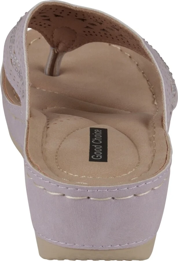 Gc Shoes Women's Bari Thong Wedge Sandals - Image 11