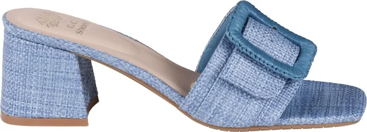Gc Shoes Women's Britta Buckle Block Heel Dress Sandals - Image 2