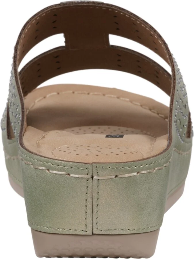 Gc Shoes Women's Carrie Embellished Wedge Sandals - Image 3
