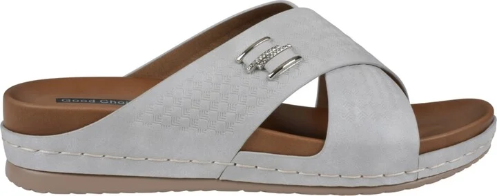 Gc Shoes Women's Carter Slip-On Wedge Sandals - Image 6