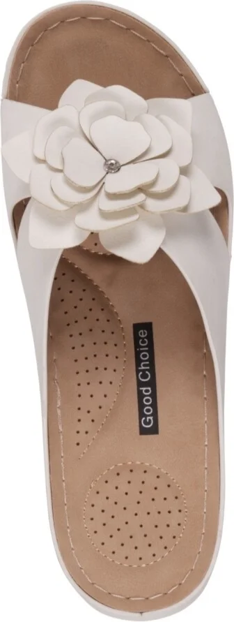 Gc Shoes Women's Claire Flower Rosette Comfort Sandals - Image 4