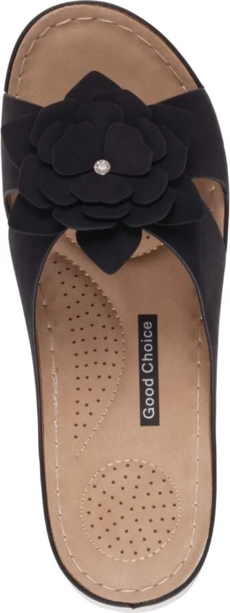 Gc Shoes Women's Claire Flower Rosette Comfort Sandals - Image 8