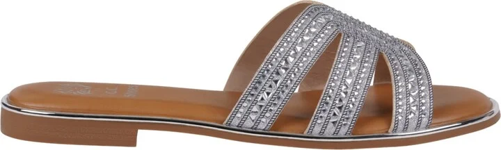 Gc Shoes Women's Clara Embellished Flat Sandals - Image 2
