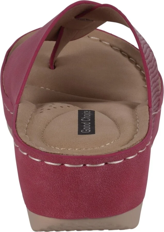 Gc Shoes Women's Dafni Thong Comfort Wedge Sandals - Image 3