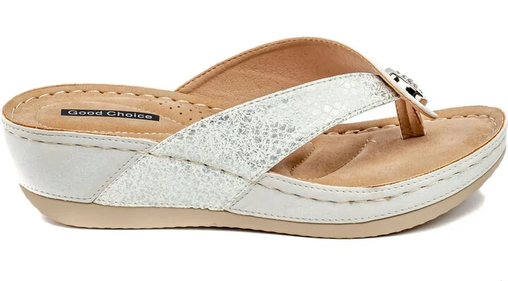 Gc Shoes Women's Dafni Thong Comfort Wedge Sandals - Image 6