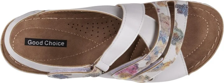 Gc Shoes Women's Dalary Strappy Footbed Flat Sandals - Image 3