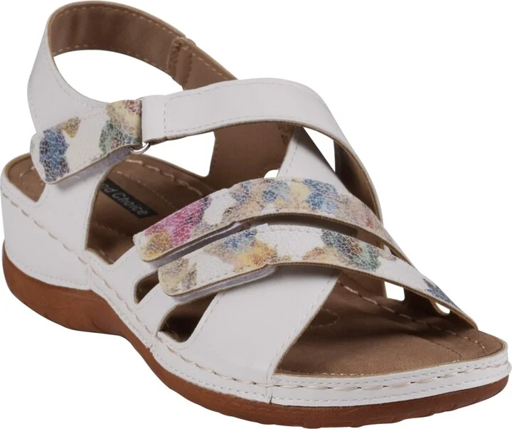 Gc Shoes Women's Dalary Strappy Footbed Flat Sandals