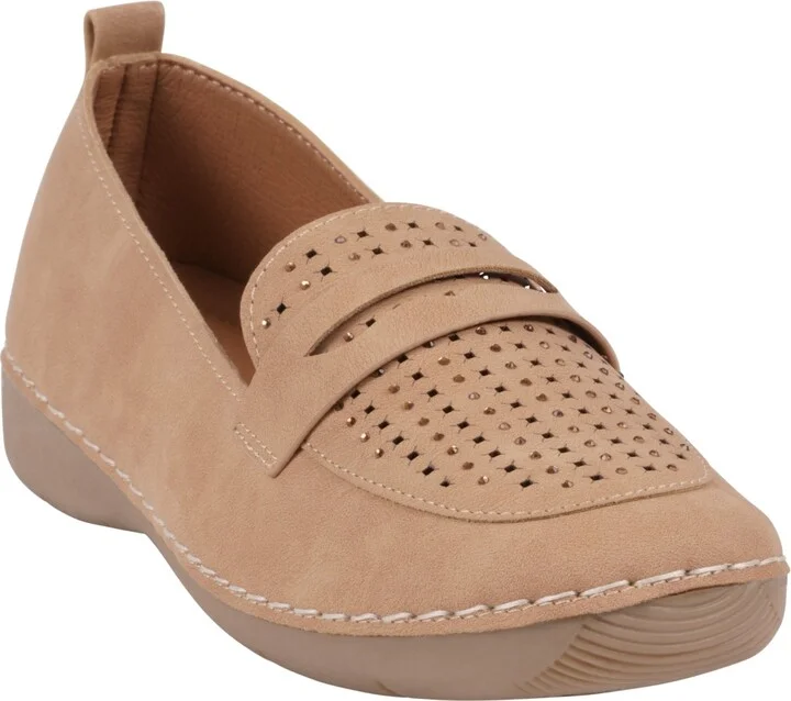 Gc Shoes Women's Danita Embellished Penny Loafers
