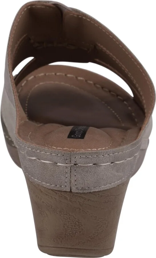 Gc Shoes Women's Delores Triple Band Wedge Sandals - Image 3