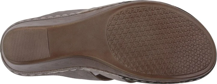 Gc Shoes Women's Delores Triple Band Wedge Sandals - Image 5